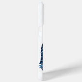 Blauschneeauge Holzschnitzerei Case-Mate iPhone Hülle (Rückseite / Rechts)