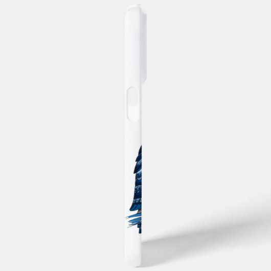 Blauschneeauge Holzschnitzerei Case-Mate iPhone Hülle (Rückseite / Rechts)