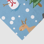 Blauschneemann und Rot, Gelbe Gaben Seidenpapier (Detail)