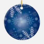 Blauschneewein Keramikornament (Hinten)
