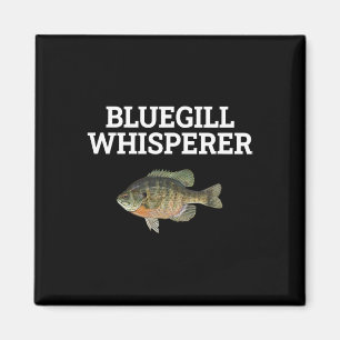 Blauschuppen-Flüsterer Fischiger Angelfan Angler R Magnet
