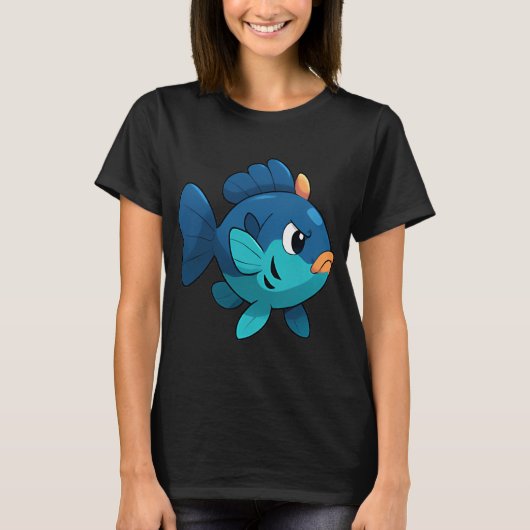 Blauschuppen-Sonnenbarsch T-Shirt (Vorderseite)