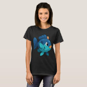 Blauschuppen-Sonnenbarsch T-Shirt (Vorne ganz)