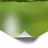 Blauschwanzschmetterling Fotodruck (Ecke)