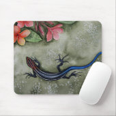 Blauschwanzskink Mousepad (Mit Mouse)