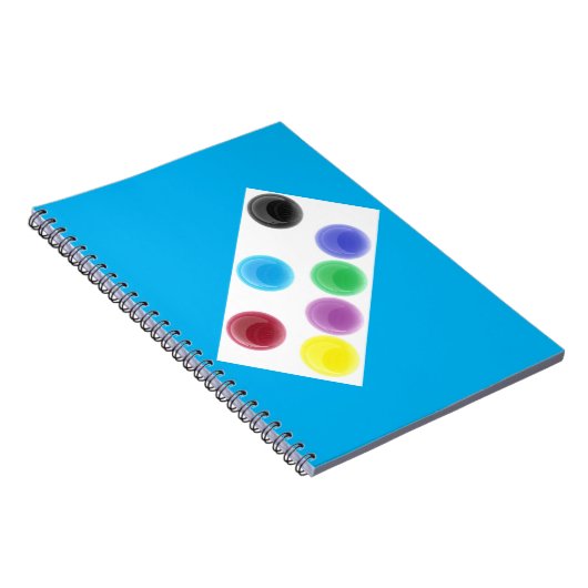 Blauschwarz Notizblock (Rechte Seite)