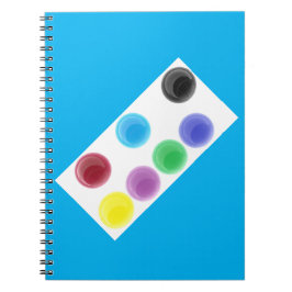 Blauschwarz Notizblock