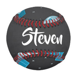 Blauspace Pattern Baseball