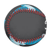 Blauspace Pattern Baseball (Vorderseite Links)