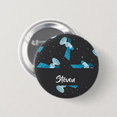Blauspace Pattern Button (Vorne & Hinten)