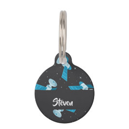 Blauspace Pattern Haustiermarke