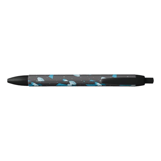 Blauspace Pattern Kugelschreiber (Rückseite)
