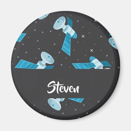 Blauspace Pattern Magnet (Vorne)