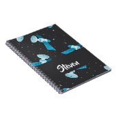 Blauspace Pattern Notizblock (Rechte Seite)