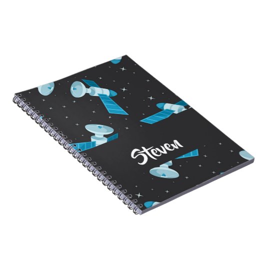 Blauspace Pattern Notizblock (Rechte Seite)