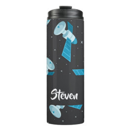 Blauspace Pattern Thermosbecher