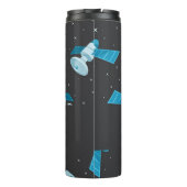 Blauspace Pattern Thermosbecher (Rückseite)