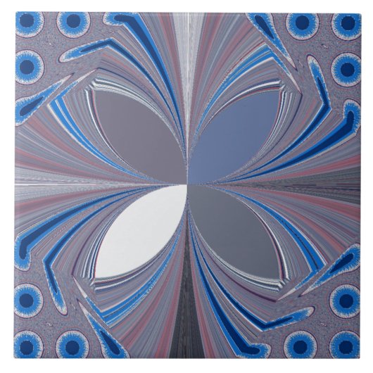 Blauspinne Fliese (Vorderseite)