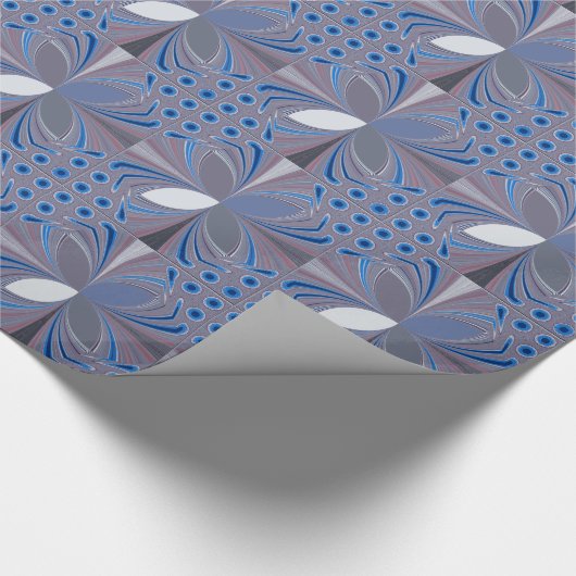 Blauspinne Geschenkpapier (Ecke)