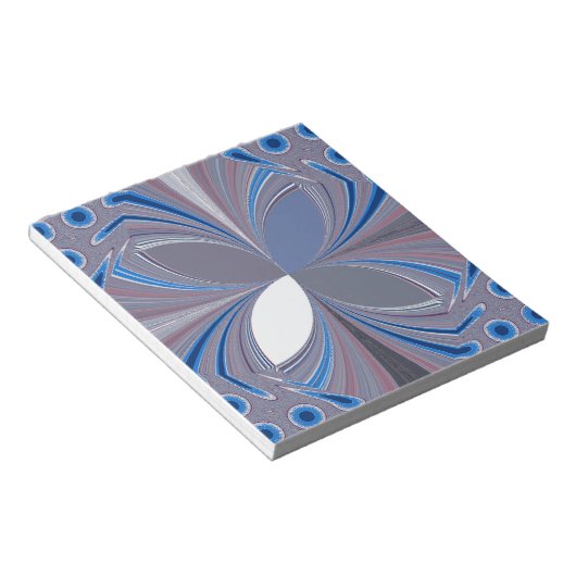 Blauspinne Notizblock (angewinkelt)