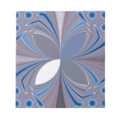 Blauspinne Notizblock (Vorderseite)