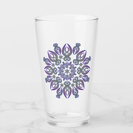 Blauspitzen Glas (Vorderseite)