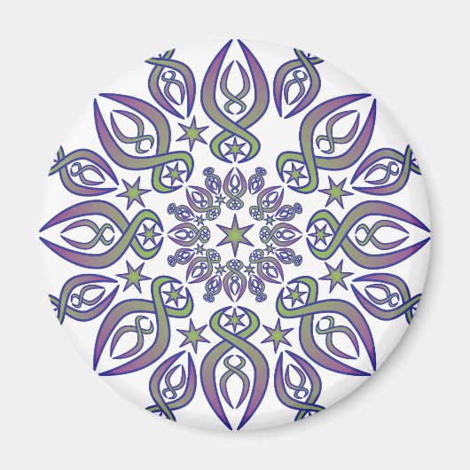 Blauspitzen Magnet (Vorne)