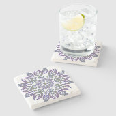 Blauspitzen Steinuntersetzer (Seitenansicht)