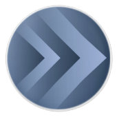 Blausteinbakterie Keramikknauf (Vorderseite)