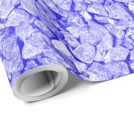 Blausteine Geschenkpapier (Rolleneckpunkt)