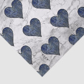 Blausteine-Marmormuster Seidenpapier (Ausschnitt)