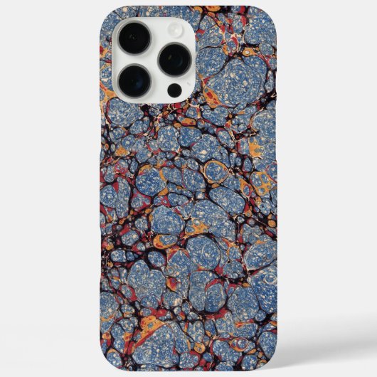 Blausteine-Marmorpapier Case-Mate iPhone Hülle (Rückseite)