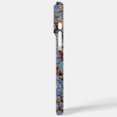 Blausteine-Marmorpapier Case-Mate iPhone Hülle (Rückseite / Links)