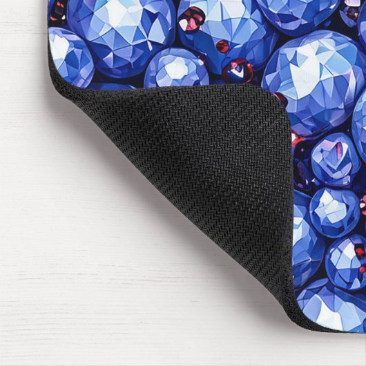 Blausteine-Muster Mousepad (Ecke)