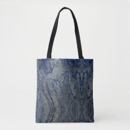 Blausteinmarbelmuster Tasche