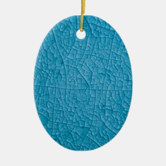 Blausteinrisse Keramik Ornament (Vorne)