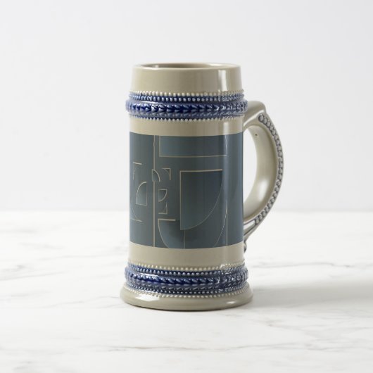 Blausteinziegel Bierglas (VorderseiteRechts)