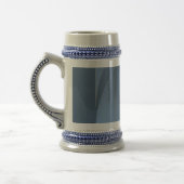 Blausteinziegel Bierglas (Links)