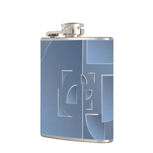 Blausteinziegel Flachmann