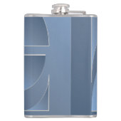 Blausteinziegel Flachmann (Rückseite)