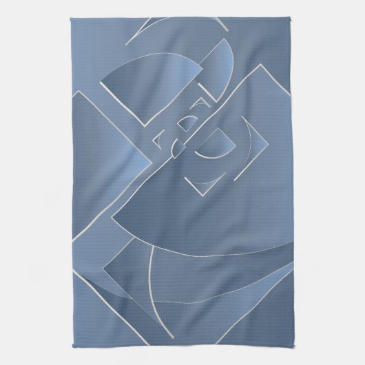 Blausteinziegel Geschirrtuch (Vertikal)