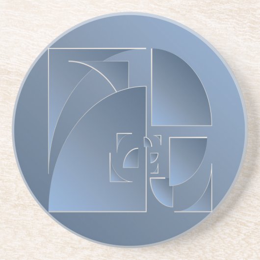 Blausteinziegel Getränkeuntersetzer (Vorne)