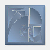 Blausteinziegel Magnet (Vorne)