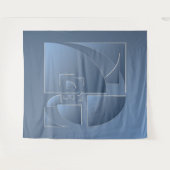 Blausteinziegel Wandteppich (Vorderseite (Horizontal))