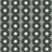 Blaustern auf schwarz aufkleber (Vorderseite)