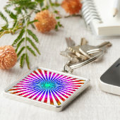 Blaustern Schlüsselanhänger (Seite)