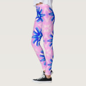 Blausterne rosa leggings (Links)