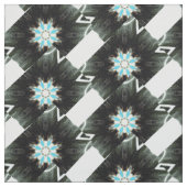 Blausternfedern Stoff (Muster)