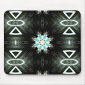 Blausterngeometrie Mousepad (Vorne)