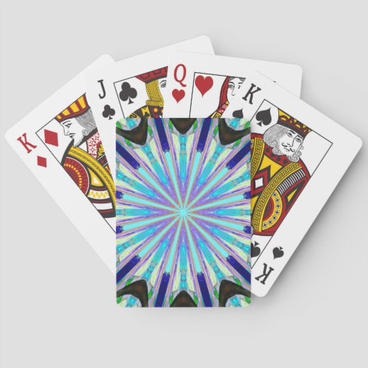 Blausternkarten Spielkarten (Rückseite)